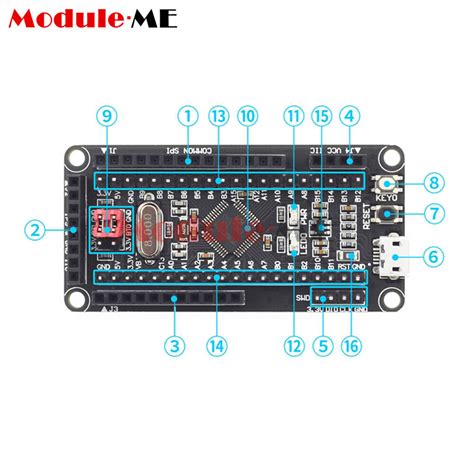 CH32F103C8T6 Minimum System Board Core Board Instead | Ubuy India