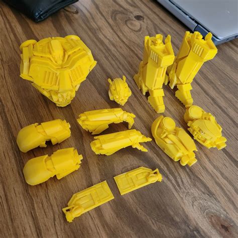 🤖 3D Printable Transformers Bumblebee Off Road Jeep model・ STL File for ...