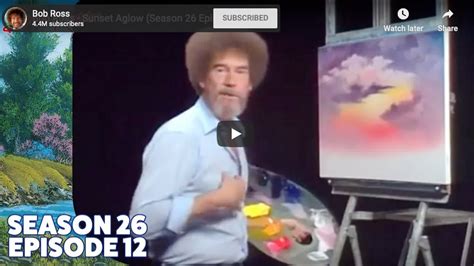 Image result for Bob Ross Paintings Sunset Tutorial