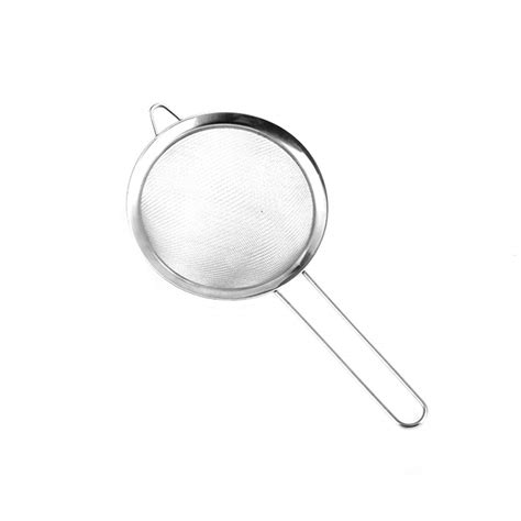 Buy Flour Sieve, Fine Mesh Filter Screen Stainless Steel Sifting Pan ...