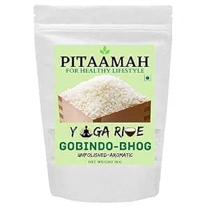 Aromatic GobindoBhog Rice -3kg - Jeera Samba Rice - Unpolished Rice ...