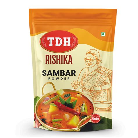 Sambar Powder 100g | Traditional South Indian Spice Mix | Tenali Double ...