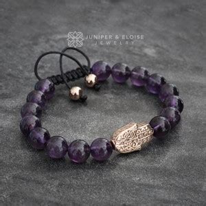 Amethyst & Jaguar Bracelet