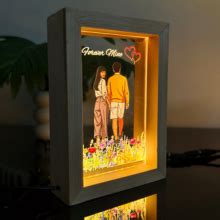 Nakhrahub Customized Photo Led Light With Adapter Frame for Couples ...