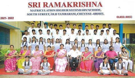 SRI RAMAKRISHNA MATRICULATION HR.SEC. SCHOOL