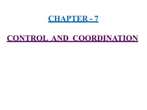 Image result for Control and Coordination Class 12