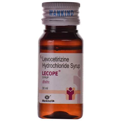 Lecope - Bottle of 30 ml Syrup : Amazon.in: Fashion