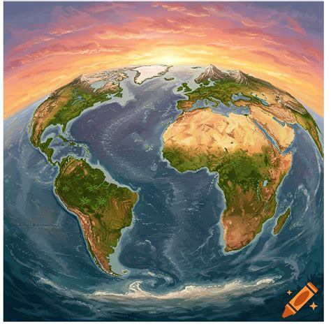 Earth Day created on Craiyon