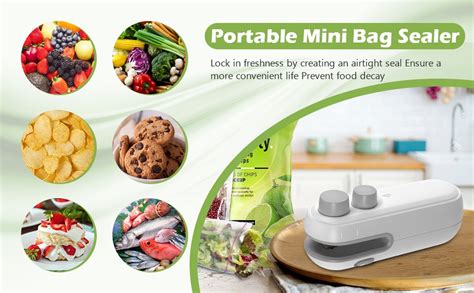 Buy STOCKZONE Portable Mini Sealing Machine 2 in 1 USB Rechargeable ...