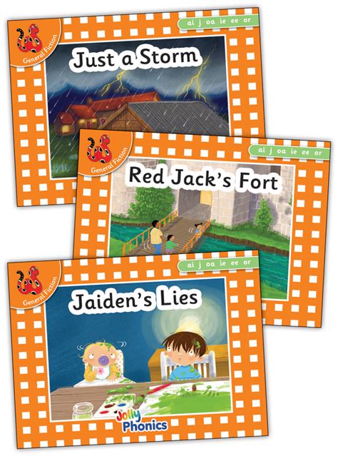 Jolly Phonics Orange Level Readers Set 4 – Jolly Learning India