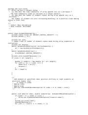 Double Array Java 的图像结果