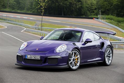 Purple Porsche 911 GT3 RS HD Wallpaper