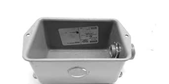 Hoffman A403DSC J Box, NEMA 12, Flat Cover with Screws, Steel, 4.50" x ...