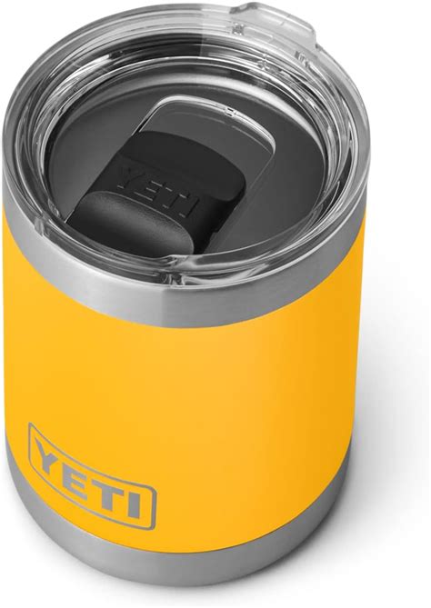 Buy YETI Rambler 10 oz Lowball, Vacuum Insulated, Stainless Steel with ...