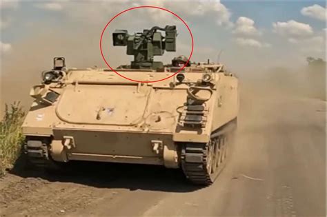 Ukraine Uses Spanish Guardian 1.5 Remote Weapon Stations Mounted on TOA ...