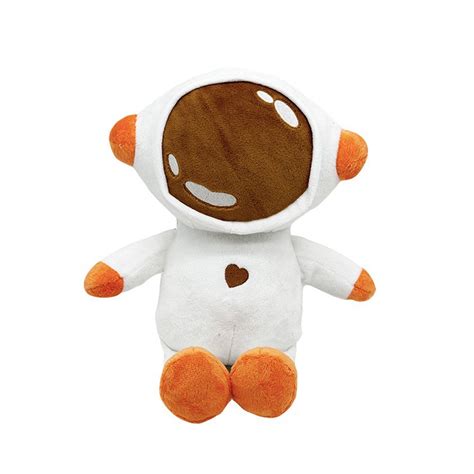 Ivan Cornejo Plush Astronaut White and Orange Color Scheme with Heart ...
