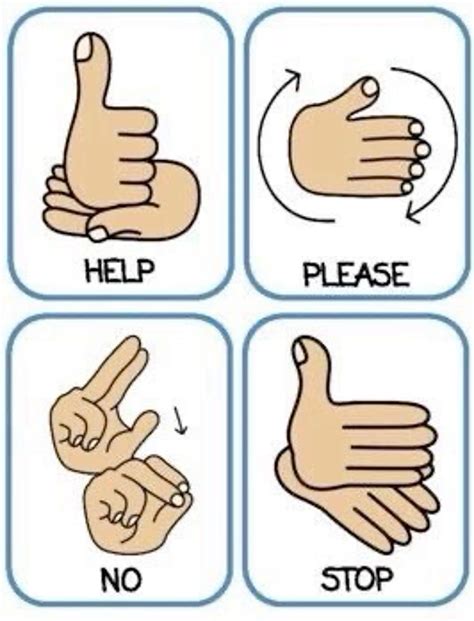 Basic beginner asl sign language flashcards classroom communication ...