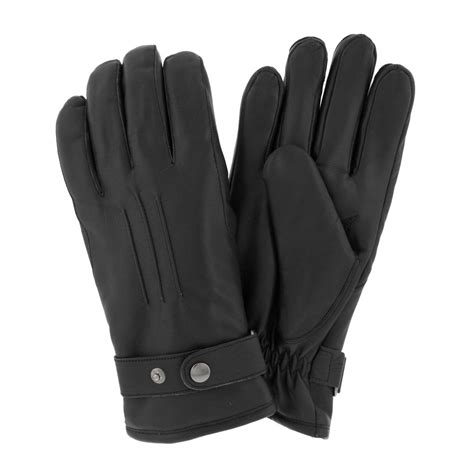 Handschuhe - HK Men's Leather Glove (Schwarz)