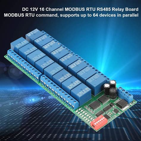 Relay Module, 16 Channel RTU RS485 Relay Module India | Ubuy