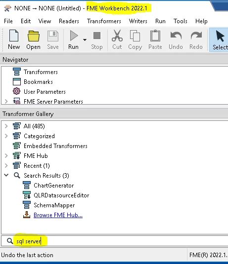 Image result for FME Read From Microsoft SQL Server