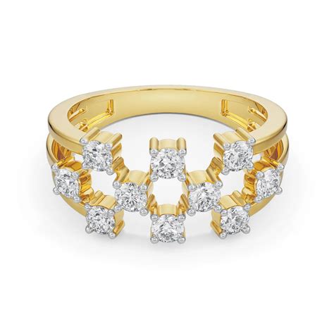 Buy Scattered Lab Grown Diamond Band Online – Emori