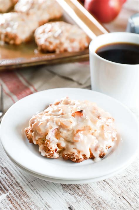 Baked Apple Fritters - A Kitchen Addiction