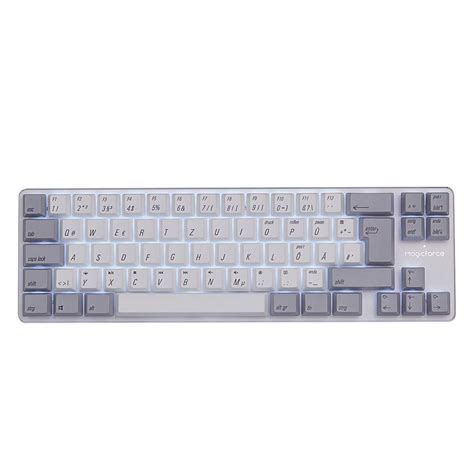 Qisan Mini 69 Keys(60%) Wired Keyboard Mechanical Gaming Keyboard PBT ...