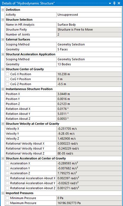 8.1.7. Associating a Hydrodynamic Structure from the Time Domain ...