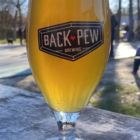 Beer Review: Oni – Juicy Imperial IPA from Back Pew Brewing - Houston ...