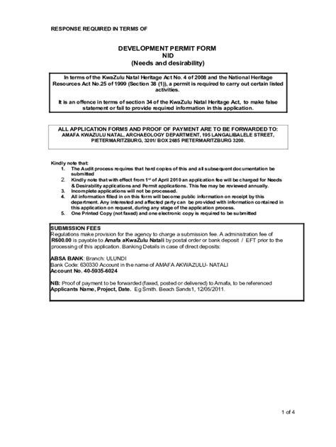 Fillable Online 2. SUBMISSION OF APPLICATIONS - SAHRIS Fax Email Print ...