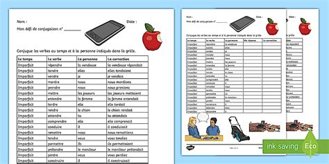 Défi de conjugaison : Les verbes en -RE à l'imparfait