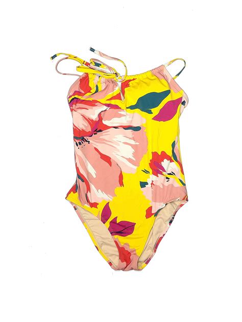 Kona Sol Yellow One Piece Swimsuit Size M - 28% off | thredUP