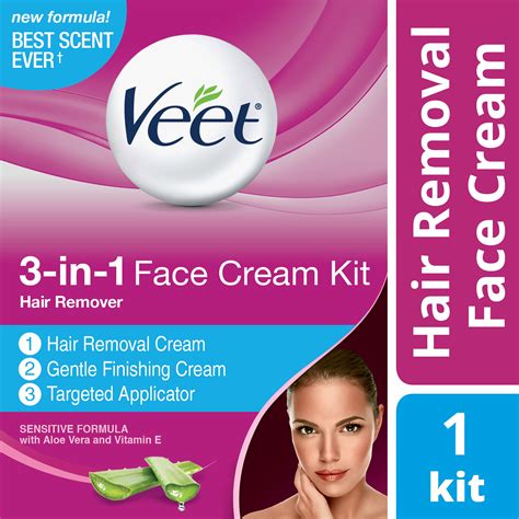 Veet 3-in-1 Face Cream Kit for Hair Removal Australia | Ubuy