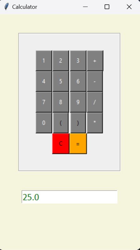 Image result for Tkinter Calculator