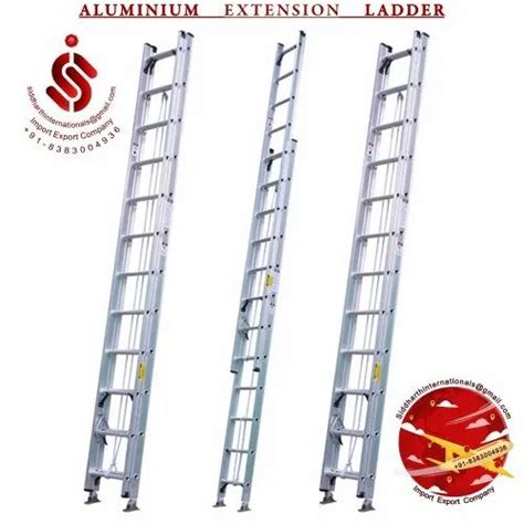 Aluminium Extension Ladder - 4.4x4.4 M Aluminium Multi-purpose Double ...