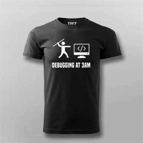 Funny Programming Coding Debugging T-shirt For Men - TEEZ.in
