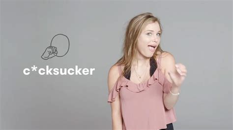Deaf People Teach Us Their Favourite Insults in Sign Language ...