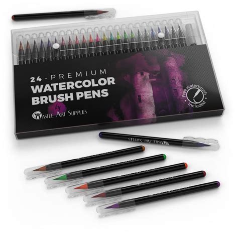 Watercolor Brush Pens Giveaway