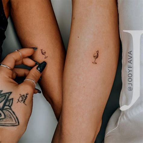 Small Tattoos & Ideas - MATCHING 34 Mom and Daughter Tattoo Models