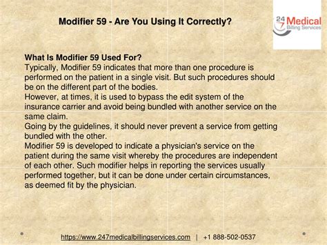 Modifier 59 的图像结果