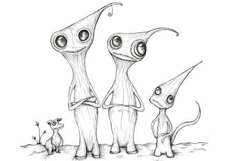 Alien Eye Types Drawing 的图像结果