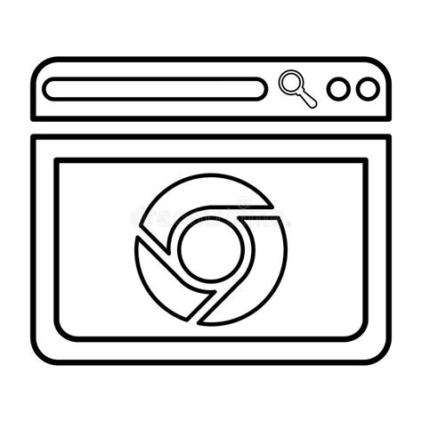 Google Chrome Logo Outline Stock Illustrations - 39 Google Chrome Logo ...