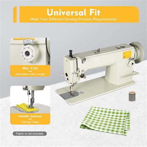 Industrial Leather Sewing Machine Automatic Lockstitch Leather Fabrics ...