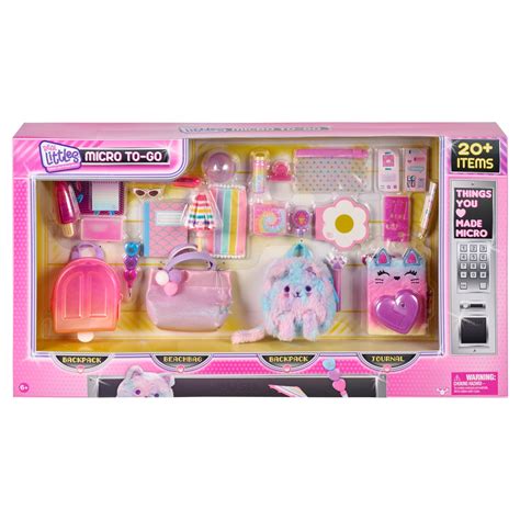 Buy Real Littles, Collectible Micro Backpack with 4 Micro Working ...