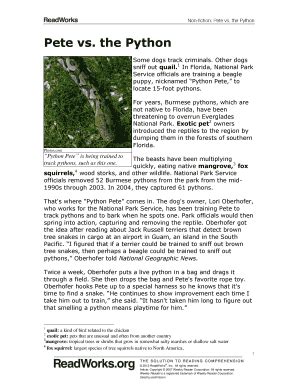 Image result for Python Pete Beagle