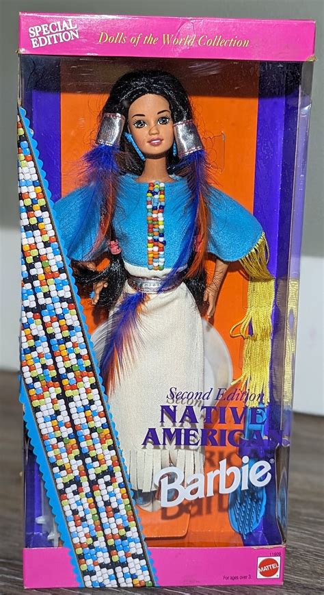 Native American Barbie Doll - Second Edition (1993) #11609 - Vintage ...