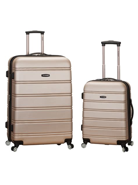 Rockland Melbourne 2 Piece Hardside Spinner Luggage India | Ubuy