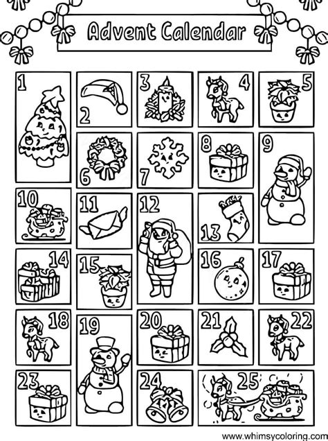 Advent Coloring Pages 的图像结果