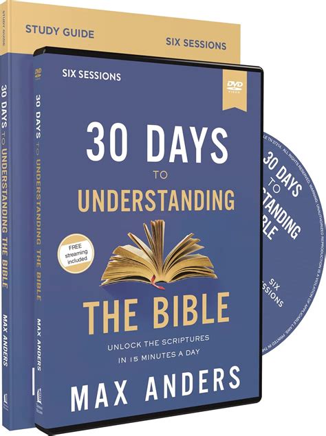 Buy 30 Days to Understanding the Bible Study Guide with DVD Book Online ...