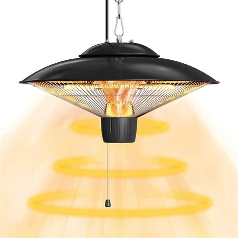 Amazon.com : Hanging Patio Heater, 1500W Electric Patio Hanging Heater ...